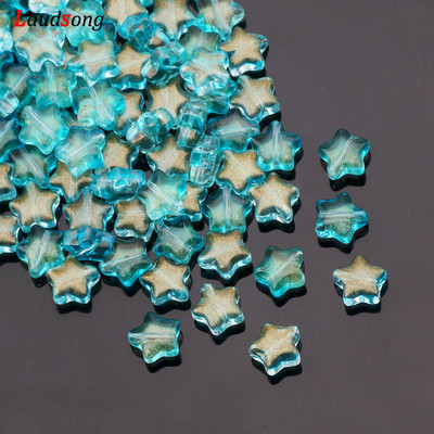 8 mm segatud AB gradient tähehelmed Tšehhi klaasist lahtised vahehelmed ehete valmistamiseks Käsitsi valmistatud kaelakee käevõru isetehtud tarvikud