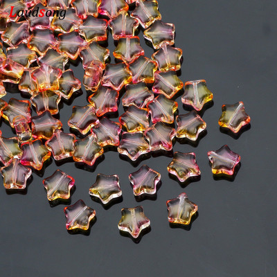 8 mm segatud AB gradient tähehelmed Tšehhi klaasist lahtised vahehelmed ehete valmistamiseks Käsitsi valmistatud kaelakee käevõru isetehtud tarvikud