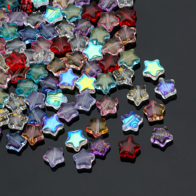 8 mm segatud AB gradient tähehelmed Tšehhi klaasist lahtised vahehelmed ehete valmistamiseks Käsitsi valmistatud kaelakee käevõru isetehtud tarvikud