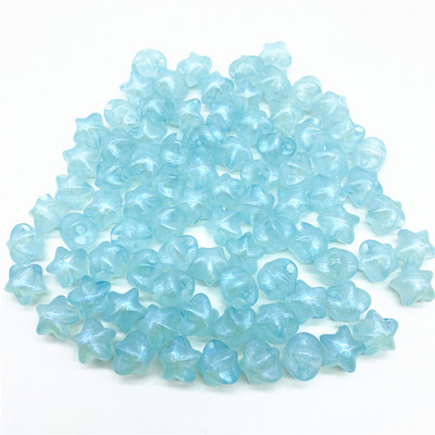 30 τμχ/Παρτίδα 11 mm Ακρυλικές χάντρες Srat Shaep Spaced Beads For Jewelry Making DIY Couple Charms βραχιόλι κολιέ αξεσουάρ