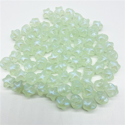 30 τμχ/Παρτίδα 11 mm Ακρυλικές χάντρες Srat Shaep Spaced Beads For Jewelry Making DIY Couple Charms βραχιόλι κολιέ αξεσουάρ