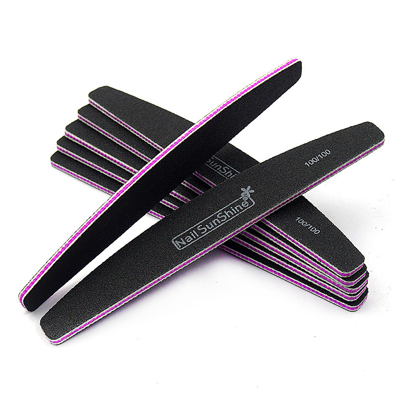 10 tk/partii küünekunsti viilid 100/180/240 lihvimispuhverplokk pediküür maniküür Lime a Ongle Professionel Maquiagem Accessoires Tool