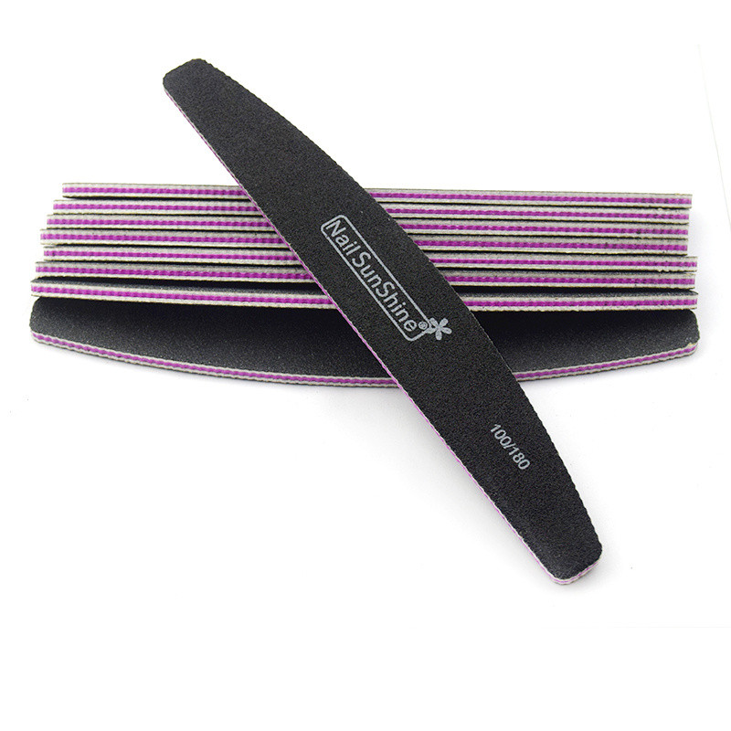 10 tk/partii küünekunsti viilid 100/180/240 lihvimispuhverplokk pediküür maniküür Lime a Ongle Professionel Maquiagem Accessoires Tool