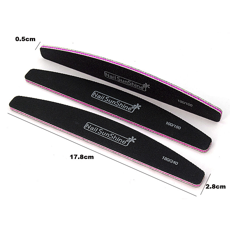 10 tk/partii küünekunsti viilid 100/180/240 lihvimispuhverplokk pediküür maniküür Lime a Ongle Professionel Maquiagem Accessoires Tool