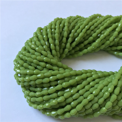 1 kiuduga 2x4mm värviline riisitilga kujuga AB kate Lihvitud klaashelmed ehete jaoks Ehete valmistamine Isetehtud helmed Ehete hulgimüük