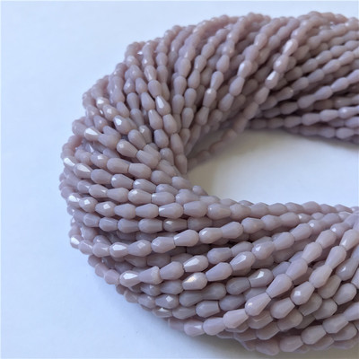 1 kiuduga 2x4mm värviline riisitilga kujuga AB kate Lihvitud klaashelmed ehete jaoks Ehete valmistamine Isetehtud helmed Ehete hulgimüük