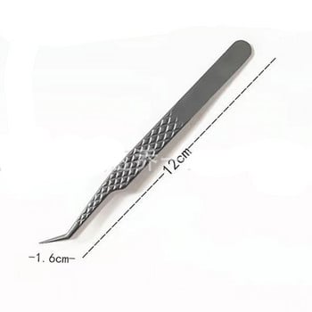 Висококачествени пинсети за мигли Ultra Fine Tip Improve for 3D 6D Lashes Extensions Tweezer Profession Russian Eyelash Pincette