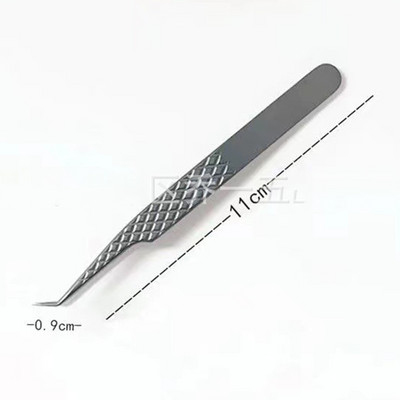 Kvaliteetsed ripsmepintsetid Ultra Fine Tip Improve for 3D 6D Ripsmepikendused Pintsetid Profession Russian Eyelash Pincette