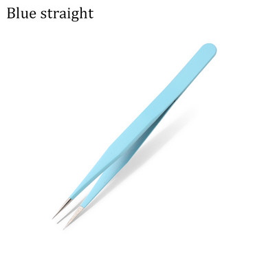 Set pinceta za trepavice u boji slatkiša za pincete za produljenje trepavica od nehrđajućeg čelika visoke preciznosti