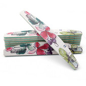 5vnt/rinkinys Naujo dizaino nagų dildė UV geliui žalia nagų buferio bloko dildė Lakas Manikiūras Pedikiūras Šlifavimas Art Buffers Tool 180/180