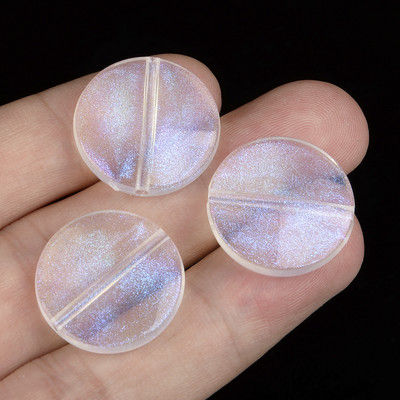 Aurora Shell akrüülhelmed 12x10,5 mm 10 tk vahehelmed ehete valmistamiseks DIY käevõru kaelakee tarvikud Käsitsi valmistatud