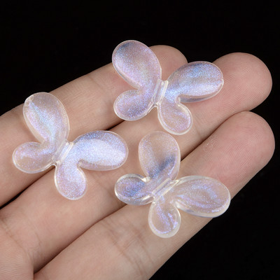 Aurora Shell akrüülhelmed 12x10,5 mm 10 tk vahehelmed ehete valmistamiseks DIY käevõru kaelakee tarvikud Käsitsi valmistatud