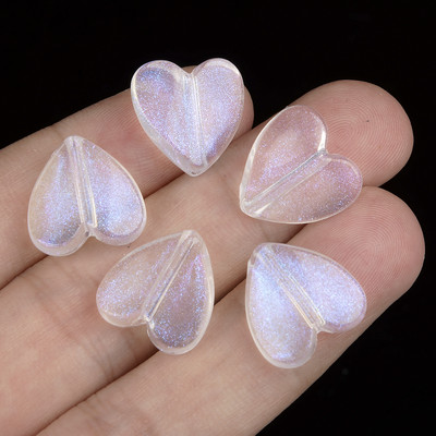 Aurora Shell akrüülhelmed 12x10,5 mm 10 tk vahehelmed ehete valmistamiseks DIY käevõru kaelakee tarvikud Käsitsi valmistatud