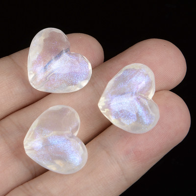 Aurora Shell akrüülhelmed 12x10,5 mm 10 tk vahehelmed ehete valmistamiseks DIY käevõru kaelakee tarvikud Käsitsi valmistatud