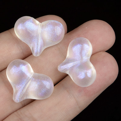 Aurora Shell akrüülhelmed 12x10,5 mm 10 tk vahehelmed ehete valmistamiseks DIY käevõru kaelakee tarvikud Käsitsi valmistatud