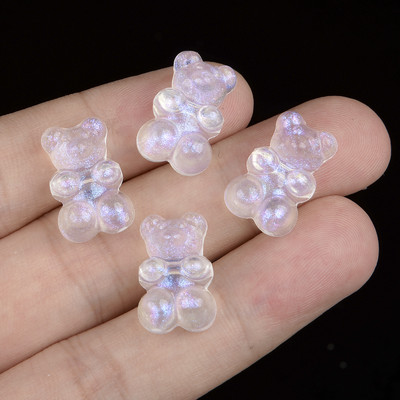 Aurora Shell akrüülhelmed 12x10,5 mm 10 tk vahehelmed ehete valmistamiseks DIY käevõru kaelakee tarvikud Käsitsi valmistatud