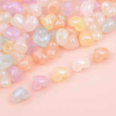 Aurora Shell akrüülhelmed 12x10,5 mm 10 tk vahehelmed ehete valmistamiseks DIY käevõru kaelakee tarvikud Käsitsi valmistatud