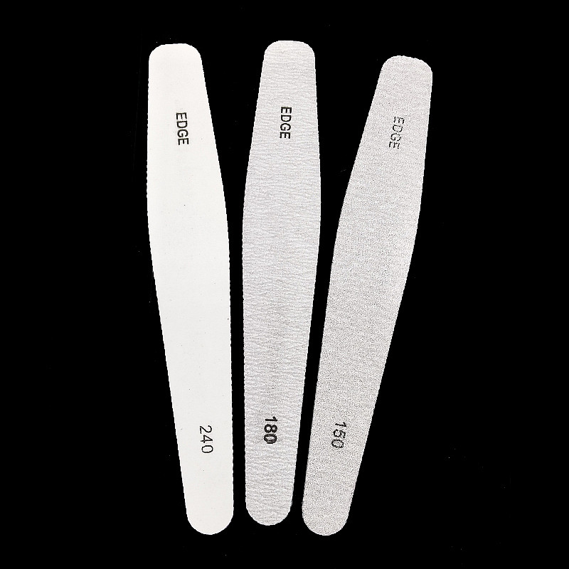 3/5/8 buc/lot pilă profesională pentru unghii 100/180 cu două fețe pentru lustruire bloc tampon pentru șlefuire manichiură picătură de apă unelte pentru unghii