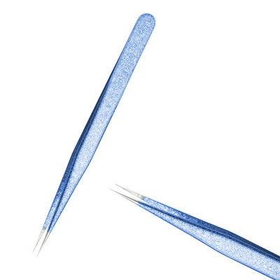 2023 szempilla csipesz jégvirág antisztatikus 3D pontos professzionális szemöldök szempilla hosszabbító kellékek smink eszközök 100%-os zárás