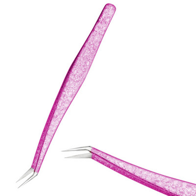 2023 szempilla csipesz jégvirág antisztatikus 3D pontos professzionális szemöldök szempilla hosszabbító kellékek smink eszközök 100%-os zárás