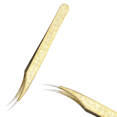 2023 szempilla csipesz jégvirág antisztatikus 3D pontos professzionális szemöldök szempilla hosszabbító kellékek smink eszközök 100%-os zárás