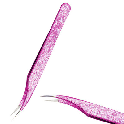 2023 szempilla csipesz jégvirág antisztatikus 3D pontos professzionális szemöldök szempilla hosszabbító kellékek smink eszközök 100%-os zárás