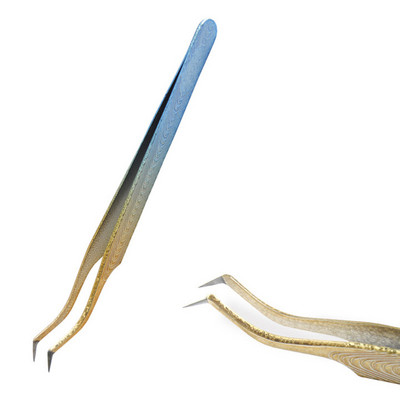 2023 szempilla csipesz jégvirág antisztatikus 3D pontos professzionális szemöldök szempilla hosszabbító kellékek smink eszközök 100%-os zárás