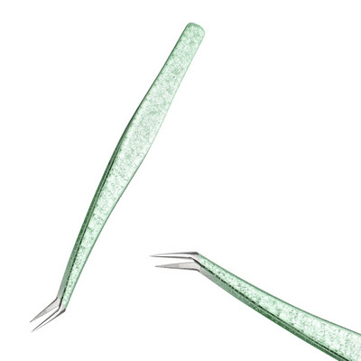 2023 szempilla csipesz jégvirág antisztatikus 3D pontos professzionális szemöldök szempilla hosszabbító kellékek smink eszközök 100%-os zárás
