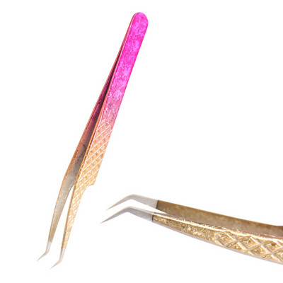 2023 szempilla csipesz jégvirág antisztatikus 3D pontos professzionális szemöldök szempilla hosszabbító kellékek smink eszközök 100%-os zárás