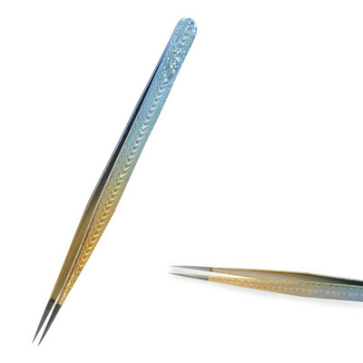 2023 szempilla csipesz jégvirág antisztatikus 3D pontos professzionális szemöldök szempilla hosszabbító kellékek smink eszközök 100%-os zárás