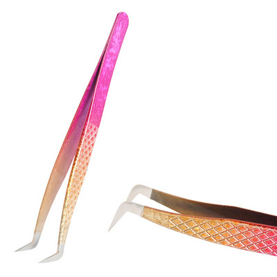 2023 szempilla csipesz jégvirág antisztatikus 3D pontos professzionális szemöldök szempilla hosszabbító kellékek smink eszközök 100%-os zárás