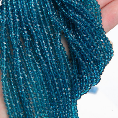 1 Χάντρες 2x3mm για Γυναικεία Βραχιόλια Κατασκευής Κοσμημάτων Κρυστάλλινες χάντρες Glass Spacer Beads Προμήθειες κατασκευής κοσμημάτων