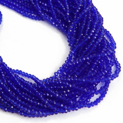 1 Χάντρες 2x3mm για Γυναικεία Βραχιόλια Κατασκευής Κοσμημάτων Κρυστάλλινες χάντρες Glass Spacer Beads Προμήθειες κατασκευής κοσμημάτων