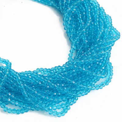 1 Χάντρες 2x3mm για Γυναικεία Βραχιόλια Κατασκευής Κοσμημάτων Κρυστάλλινες χάντρες Glass Spacer Beads Προμήθειες κατασκευής κοσμημάτων