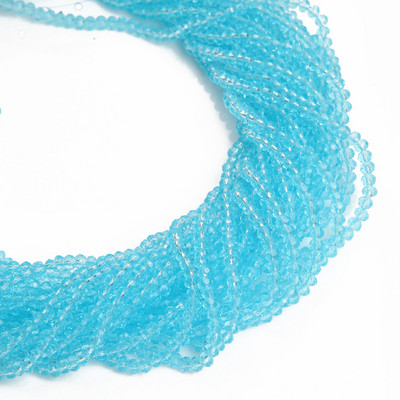 1 Χάντρες 2x3mm για Γυναικεία Βραχιόλια Κατασκευής Κοσμημάτων Κρυστάλλινες χάντρες Glass Spacer Beads Προμήθειες κατασκευής κοσμημάτων