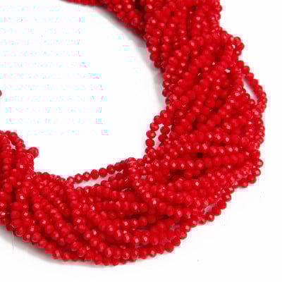 1 Χάντρες 2x3mm για Γυναικεία Βραχιόλια Κατασκευής Κοσμημάτων Κρυστάλλινες χάντρες Glass Spacer Beads Προμήθειες κατασκευής κοσμημάτων