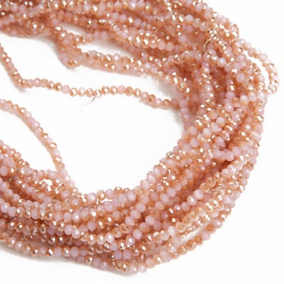 1 Χάντρες 2x3mm για Γυναικεία Βραχιόλια Κατασκευής Κοσμημάτων Κρυστάλλινες χάντρες Glass Spacer Beads Προμήθειες κατασκευής κοσμημάτων