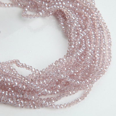 1 Χάντρες 2x3mm για Γυναικεία Βραχιόλια Κατασκευής Κοσμημάτων Κρυστάλλινες χάντρες Glass Spacer Beads Προμήθειες κατασκευής κοσμημάτων