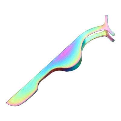 Ίσιο και καμπυλωτό μακιγιάζ Επαγγελματικό τσιμπιδάκι για βλεφαρίδες 3D όγκου βλεφαρίδων τσιμπιδάκι επέκτασης βλεφαρίδων Fan Lash τσιμπιδάκι νυχιών φρυδιών Νέο