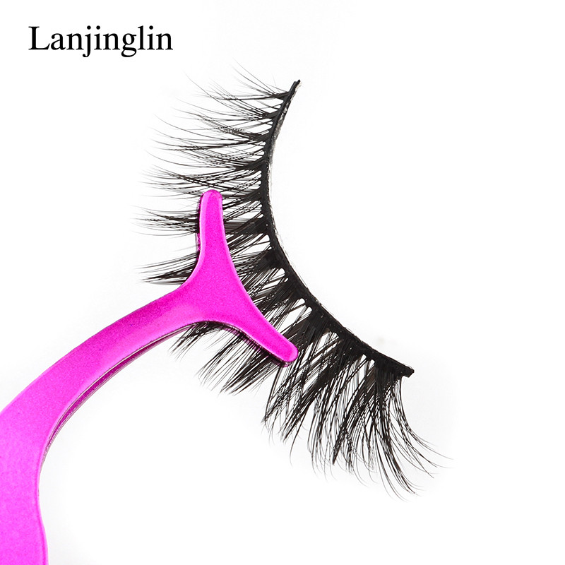 1 vnt netikrų blakstienų pincetai netikrų blakstienų aplikatorius blakstienų priauginimo rietiklis žnyplės pagalbinis spaustukas makiažo žnyplės įrankiai