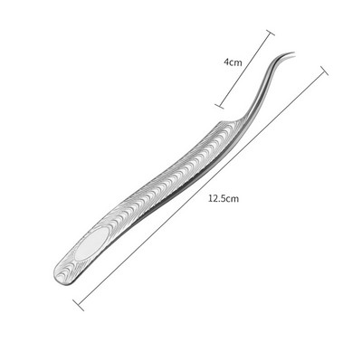1 tk ripsmete pintsetid roostevabast terasest ülikõvad pintsetid ülitäpsed antistaatilised pintsetid ripsmepikenduste meigitööriista jaoks