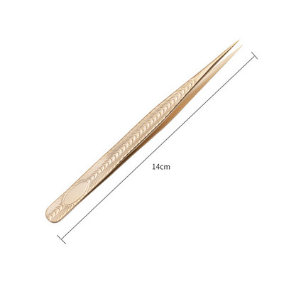 1 tk ripsmete pintsetid roostevabast terasest ülikõvad pintsetid ülitäpsed antistaatilised pintsetid ripsmepikenduste meigitööriista jaoks