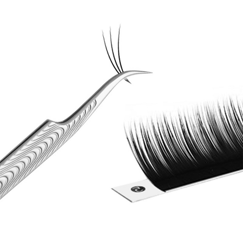 1 tk ripsmete pintsetid roostevabast terasest ülikõvad pintsetid ülitäpsed antistaatilised pintsetid ripsmepikenduste meigitööriista jaoks