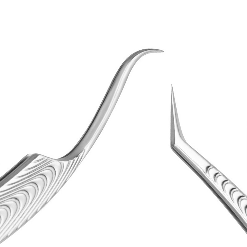 1 tk ripsmete pintsetid roostevabast terasest ülikõvad pintsetid ülitäpsed antistaatilised pintsetid ripsmepikenduste meigitööriista jaoks