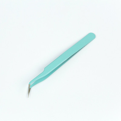 Oțel inoxidabil drept + cot curbat Nail Art Gel acrilic Strasuri Instrument de cules Nipper Gem Decor Gene DIY Pensetă pentru unghii