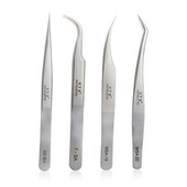 1 db antisztatikus rozsdamentes acél szemöldökcsipesz 3D térfogatú szempilla hosszabbítás beoltás női sminkeszközök