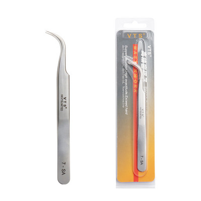 1 db antisztatikus rozsdamentes acél szemöldökcsipesz 3D térfogatú szempilla hosszabbítás beoltás női sminkeszközök