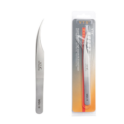 1 db antisztatikus rozsdamentes acél szemöldökcsipesz 3D térfogatú szempilla hosszabbítás beoltás női sminkeszközök