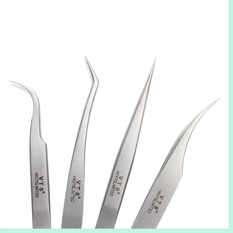 1 db antisztatikus rozsdamentes acél szemöldökcsipesz 3D térfogatú szempilla hosszabbítás beoltás női sminkeszközök