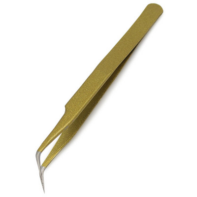 1 τμχ Νέο ανοξείδωτο ατσάλι Βιομηχανικό αντιστατικό ψεύτικες βλεφαρίδες Καμπύλες ίσιες λαβίδες Εργαλεία μακιγιάζ εξαιρετικής ποιότητας δωρεάν